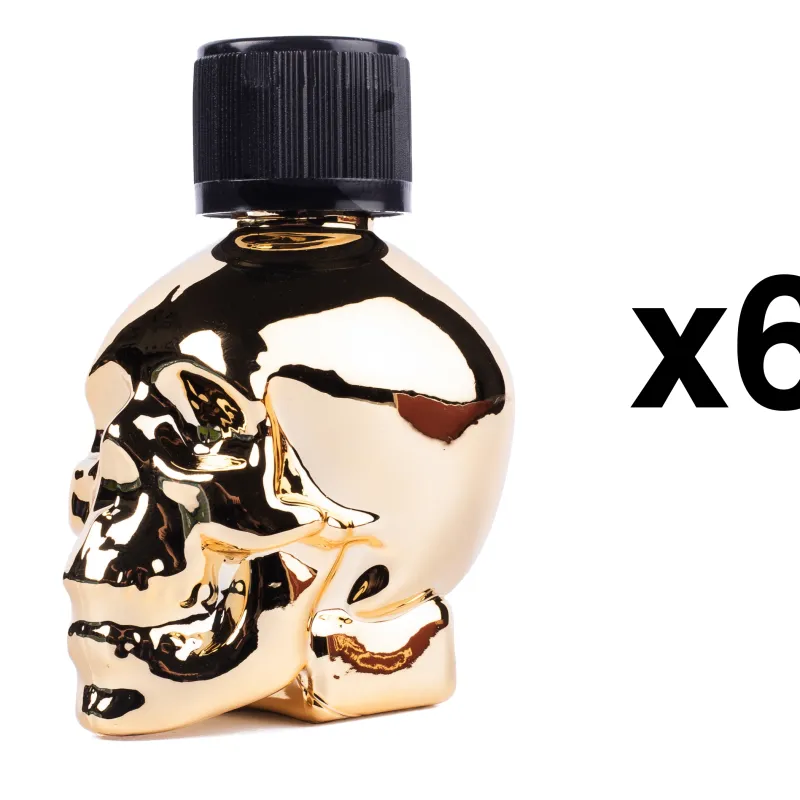 BGP Leather Cleaner GOLD SKULL 25mL x6